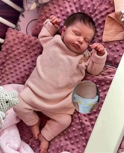 Zero Pam Reborn Baby Dolls Silicone Full Body Girl 20 Inch