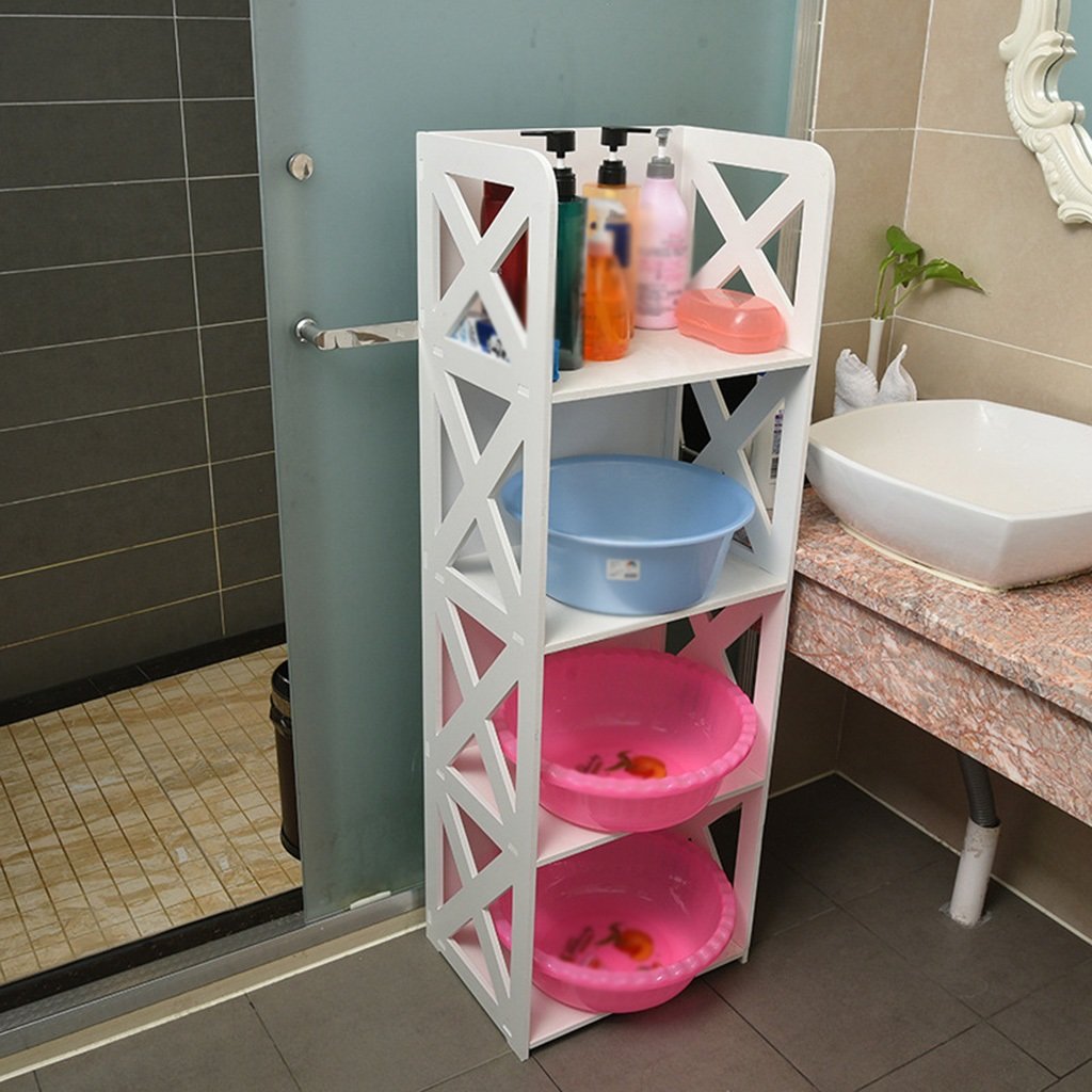 Badablage Regal Freies Stanzen Mehrschichtiges WC Aufbewahrungsbox