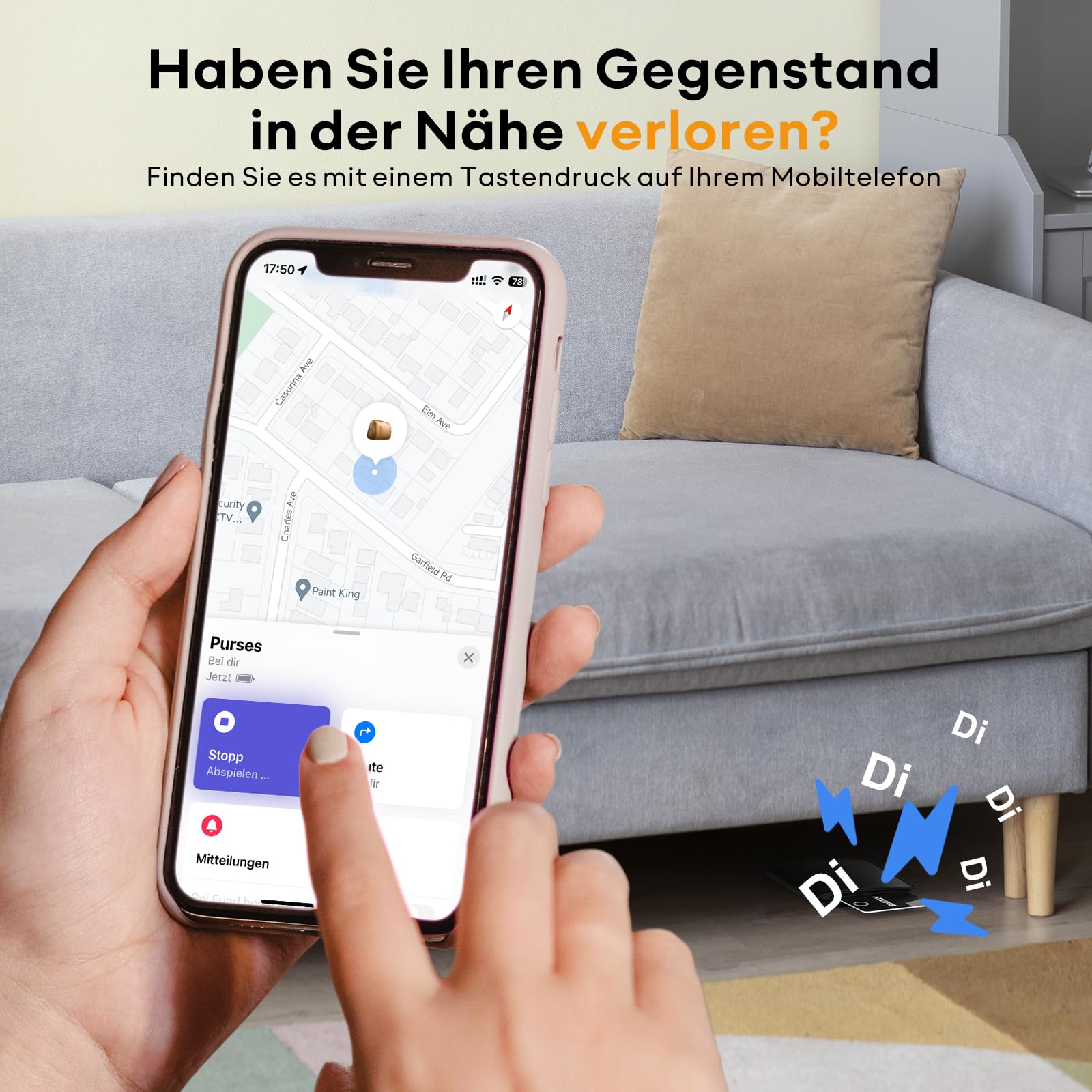 ATUVOS Air Tag Card Wallet Tracker Karte Thin 1.6mm 2er Pack, Wiederaufladbarer Geldbörsenfinder Kompatibel mit Apple Wo ist? APP (iOS NUR,Android Not Supported),Item Finder für Reisekoffer/Geldbeutel 4