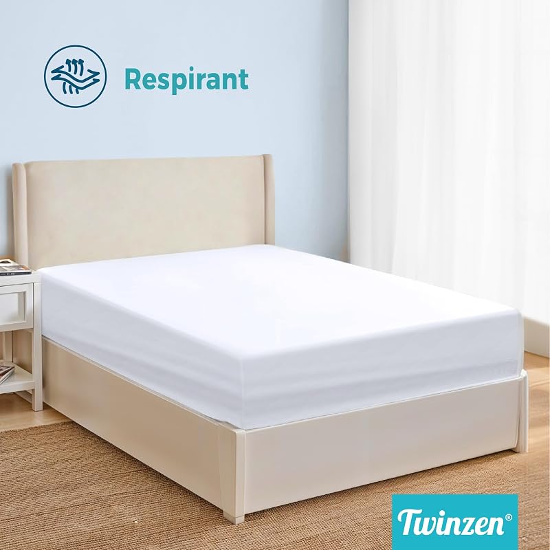 - Protege Matelas 90x190 - Alèse imperméable - Lavable à 90° — photo 5 sur 6