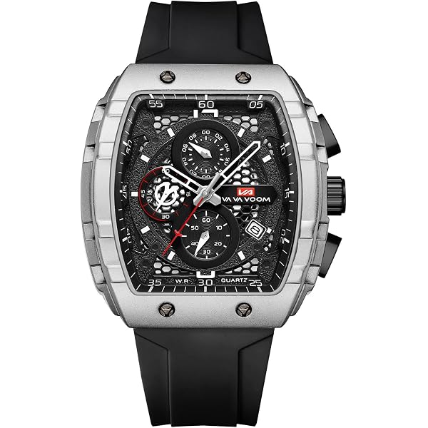 Invicta Racing 48447, Orologio Da Uomo Al Quarzo, Cassa In Plastica 48mm, Quadrante Nero, Impermeabile 3 Bar - 6