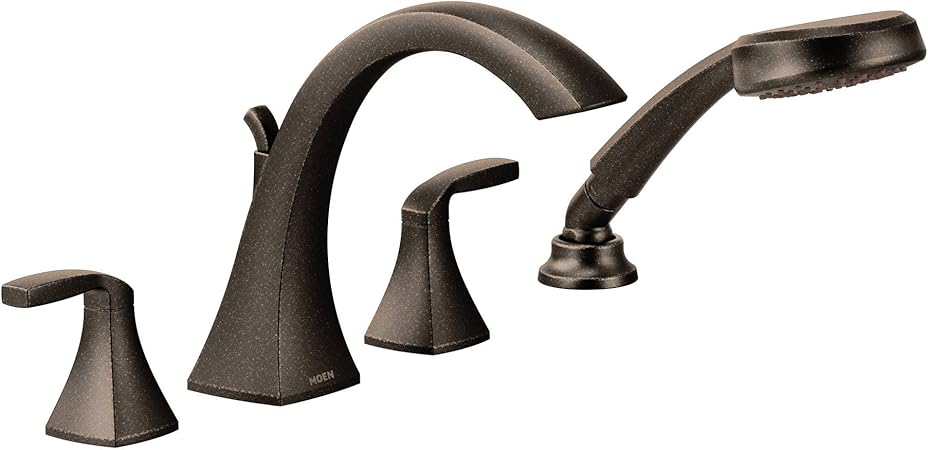 Moen T694orb Voss 2 Handle Deck Mount Roman Tub Faucet Trim Kit