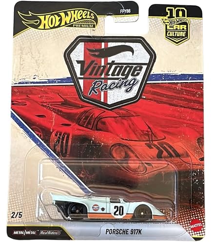 Amazon.com: H&W+S Porsche 917 LH Hot Wheels 2018 Gulf Legends of