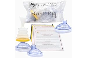 LifeVac Home Kit - Choking Rescue Device Home Kit for Adult and Children, Airway Clearance Device for Choking