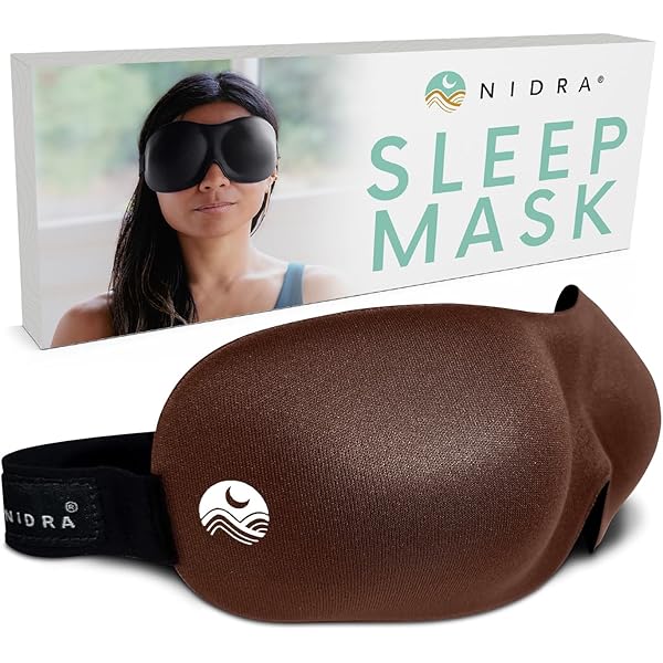 Amazon.com: Nidra Contoured Sleep Mask for Side Sleepers