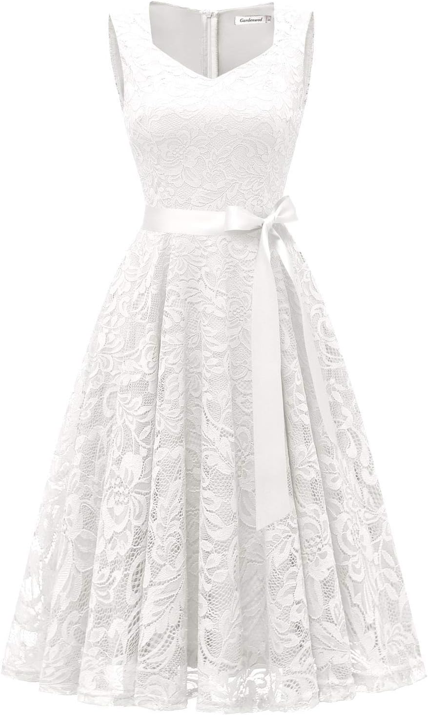 Elegant Floral Lace Bridesmaid Dresses Sleeveless V Neck Formal Dresses Cocktail Dresses for Women