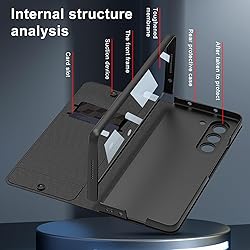 DEMCERT for Samsung Galaxy Z Fold 5 Case with