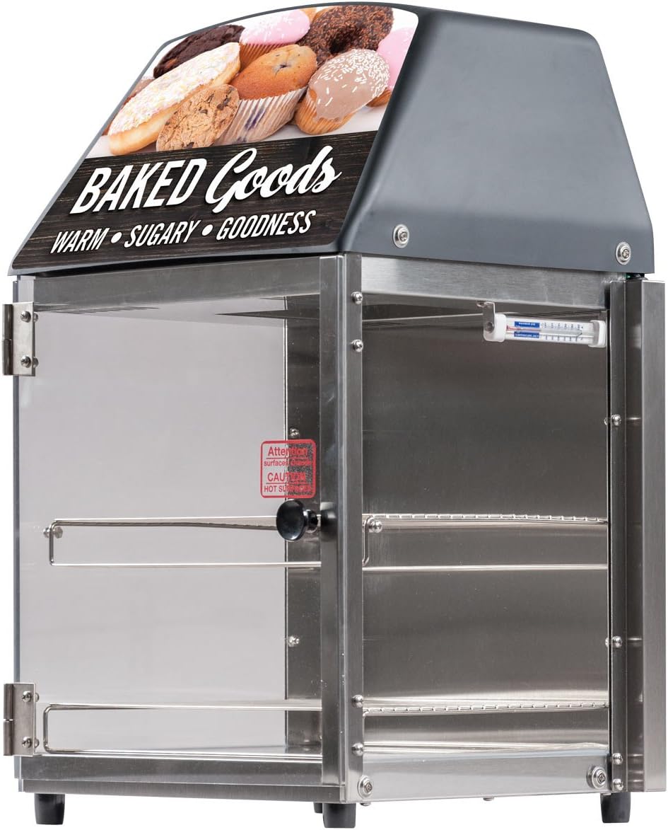 FoodPros Model FP-737 BAKERY Compact Food Warming/Hot Case Merchandiser Cabinet