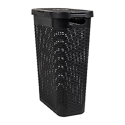 Mind Reader 40L Slim Laundry Hamper, Clothes