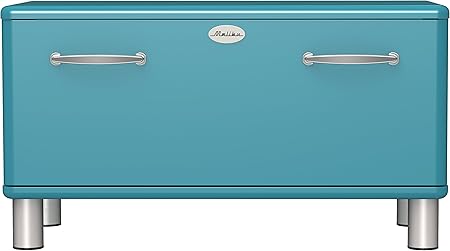 Tenzo Malibu Banc Rangement Avec Tiroir Acier Ocean 86 X 41 X 47 Cm Amazon Fr Cuisine Maison