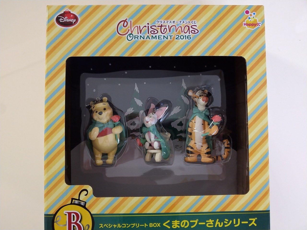 Amazon ディズニー クリスマスオーナメント スペシャルコンプリートbox くまのプーさん Happyくじ 16 アニメ 萌えグッズ 通販