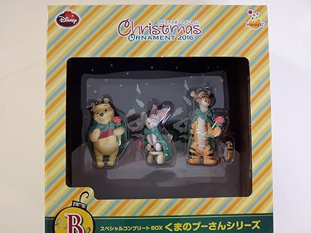 Amazon ディズニー クリスマスオーナメント スペシャルコンプリートbox くまのプーさん Happyくじ 16 アニメ 萌えグッズ 通販