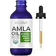 velona Amla Oil USDA Certified Organic - 2 Fl Oz | 100% Pure and Natural Carrier Oil | Extra Virgin, Unrefined, Cold Pressed | Hair Growth, Body, Face & Skin Care | Use Today - Enjoy Results…