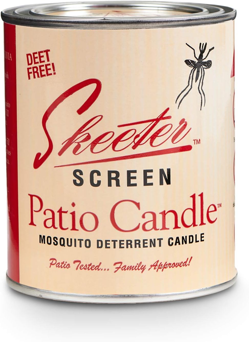 skeeter screen patio egg on Amazon Com Skeeter Screen 90400 15oz Patio Candle White Garden Outdoor