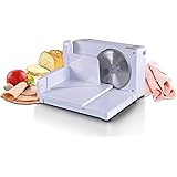 SuperHandy Meat Slicer Electric Food Deli Bread Cheese Portable Collapsible 6.7" inch Stainless Steel RSG Solingen Blade