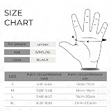 WFX Full Finger Motorcycle Gloves Touchscreen Breathable Protective Black M view 6