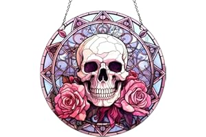 ZZHAOYI 5.9'' Cat Acrylic Window Hanging Purple Cat Sun Catcher Window Decor Double Side Acrylic Panel Decor Gift for Cat Lovers, Indoor/Outdoor Hanging Decoration (Style J)