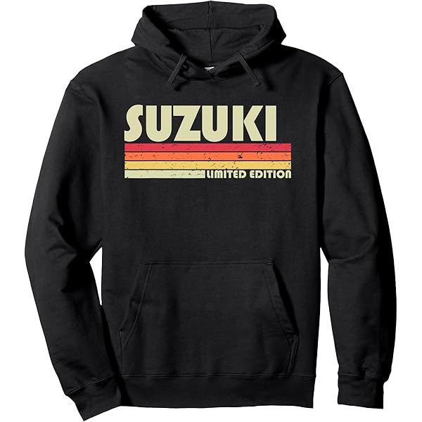 Amazon.com: Suzuki Retro Vintage Japanese Name Long Sleeve T