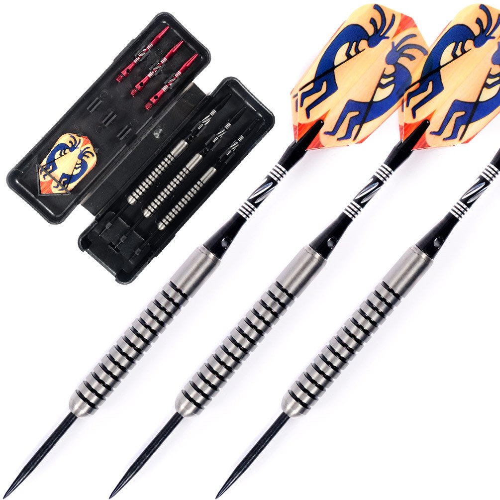 CUESOUL 25 Grams Tungsten Steel Tip Darts Set 90% Tungsten