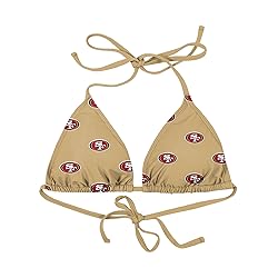 FOCO Women's Standard NFL Team Logo Ladies Bathing