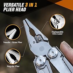 Multi Tool Knife & Plier Set 20 in 1 - Multipurpose