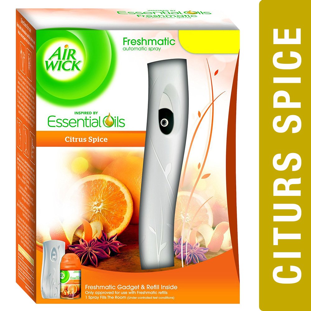 Airwick Fresh Matic Complete Kit Citrus Spice 250 ml OFFER OF WORLD