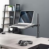 VIVO STAND-V001L Single Laptop Desk Mount Fully Adjustable with C Clamp view 2