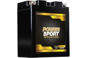 ExpertPower YB14-A2 12V 14Ah Replacement Batteries, AGM SLA Battery for ATVs, Motorcycles, UTVs, Snowmobiles, Compatible with Arctic Cat, Honda, Kawasaki, Polaris, Suzuki, Yamaha