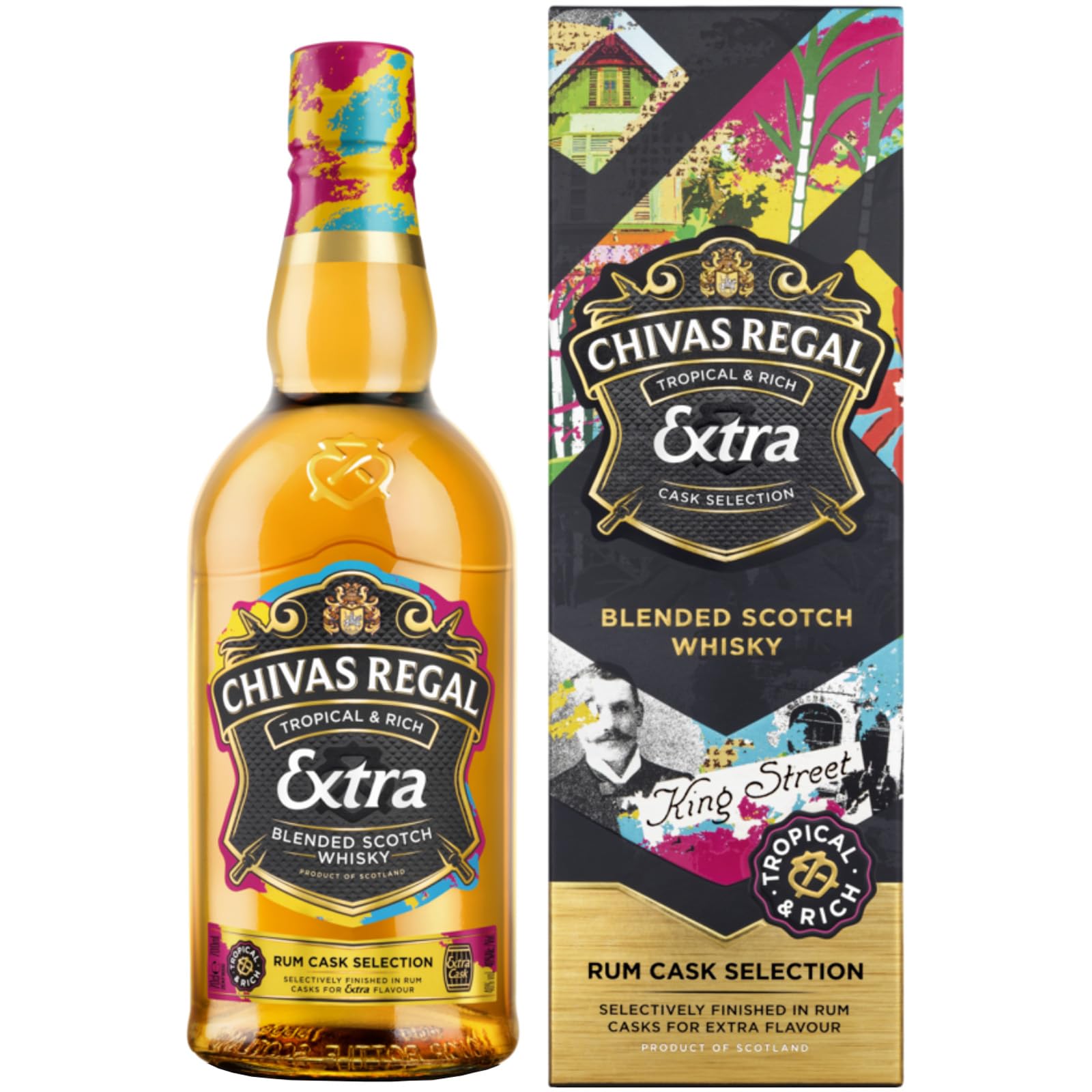 シーバスリーガル エクストラ ラムカスク [ ブレンデッドスコッチウイスキー 40度 イギリス 700ml ] [ギフトボックス入り]商品画像