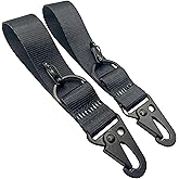 plumosity Keychain Wristlet Lanyard Strap Carabiner with Secure Key Ring, Set of 2