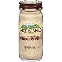 Spice Islands Ground White Pepper, 2.4 Ounce
