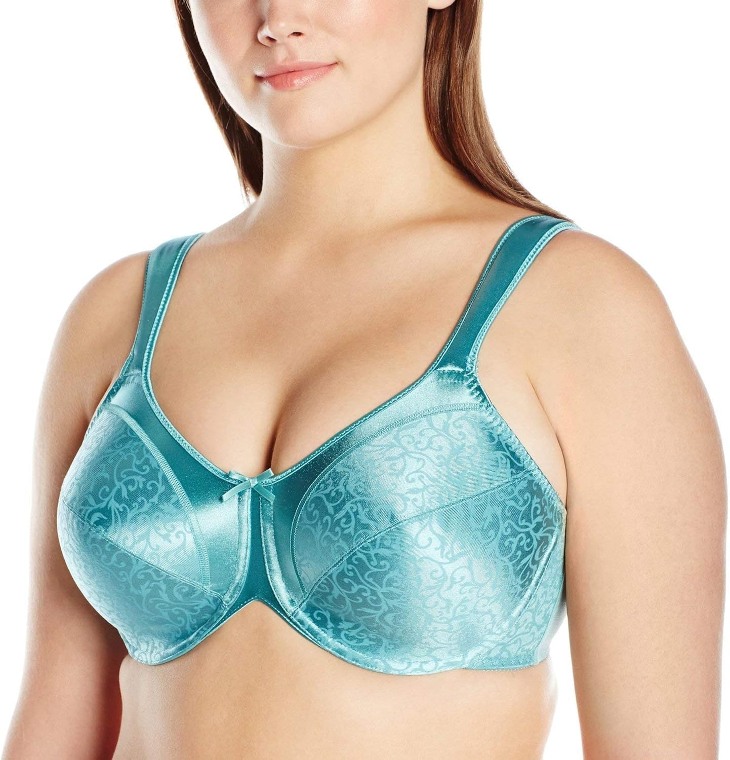 Bali Women's Satin Tracings Minimizer Underwire Bra at  Women’s Clothing store
