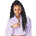 Sensationnel Instant Updown Halfwig Pony - Unit 9 4 Style in 1 Half Wig and Pony Wrap (1B OFFBLACK)