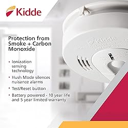 Kidde Smoke & Carbon Monoxide Detector with Voice
