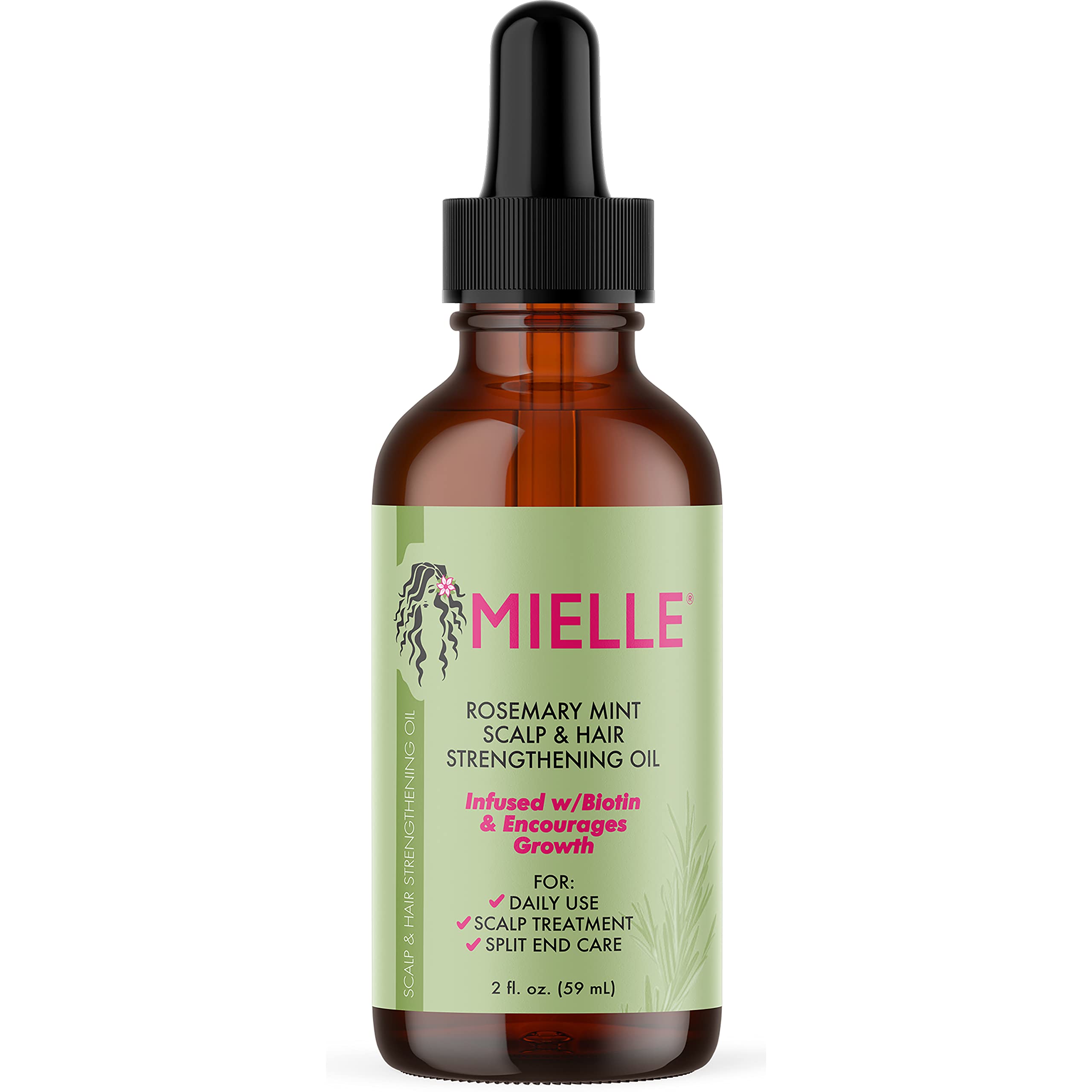 Mielle Rosemary Mint Strengthening Hair Oil 2oz - Image 3