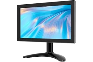 Miktver 8 inch Security Monitor, 1280x800 Resolution Small HDMI 1080P Portable IPS Monitor, TFT LCD Mini HD Color Screen with Bulit-in Speaker