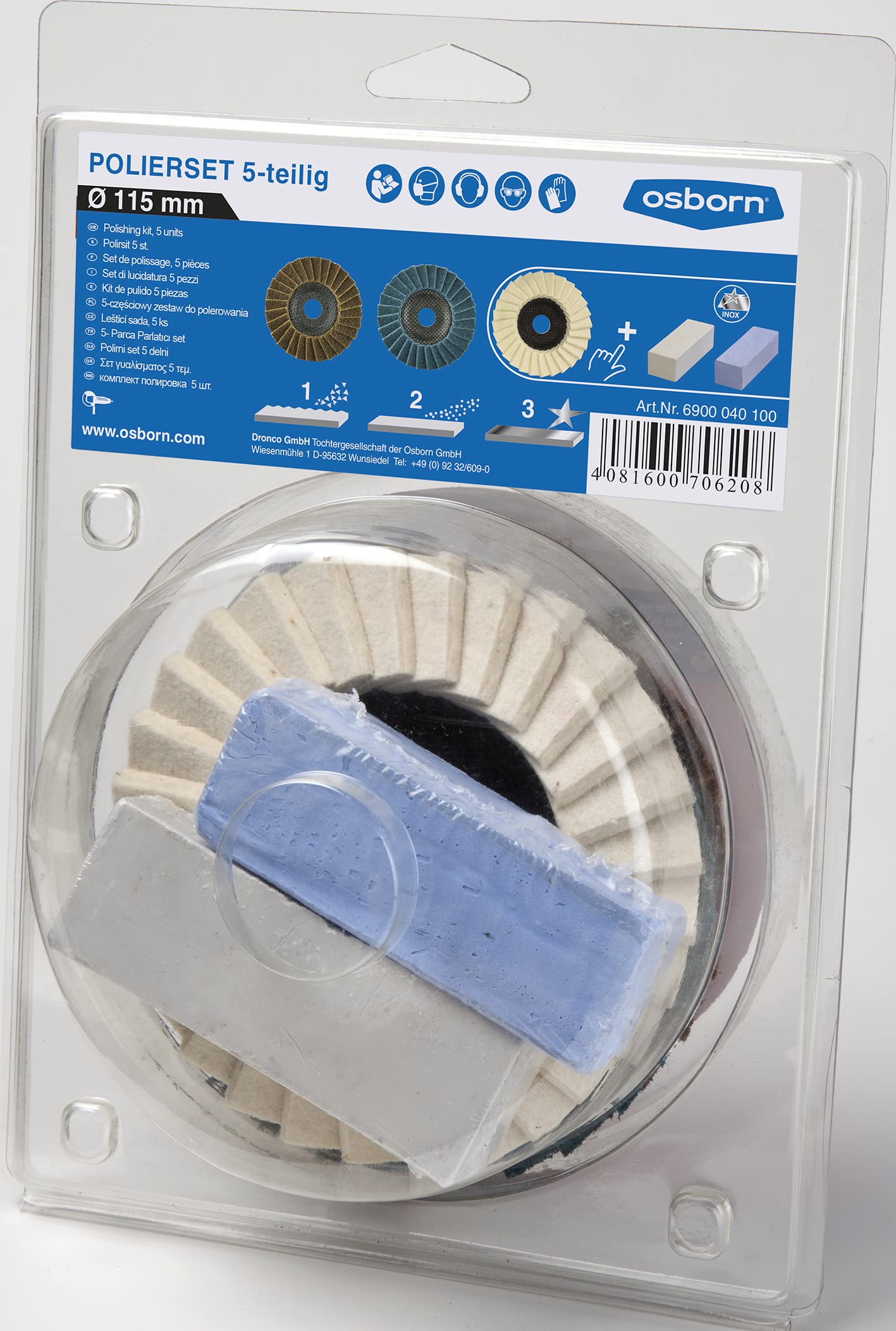 Wheel Brush RBZ Max 6,600rpm Crimped Wire (150x20) (Pack of 1)