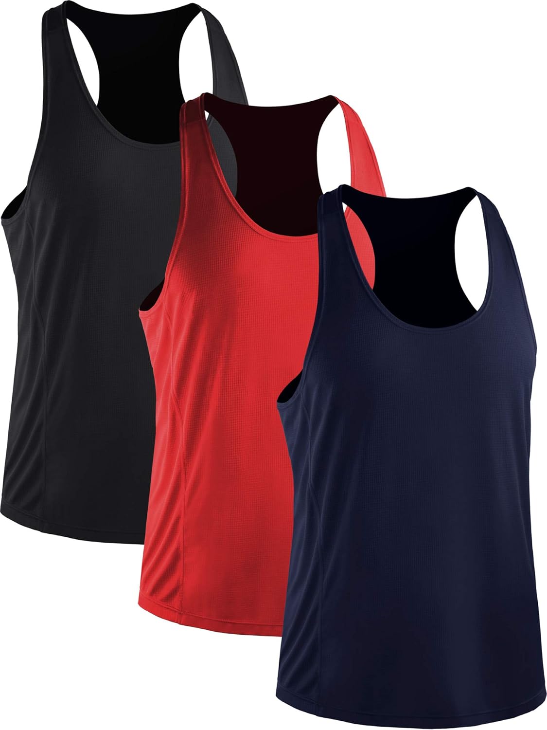 Neleus Men's Workout Muscle Tank Top Sleeveless Gym Shirt: Clothing