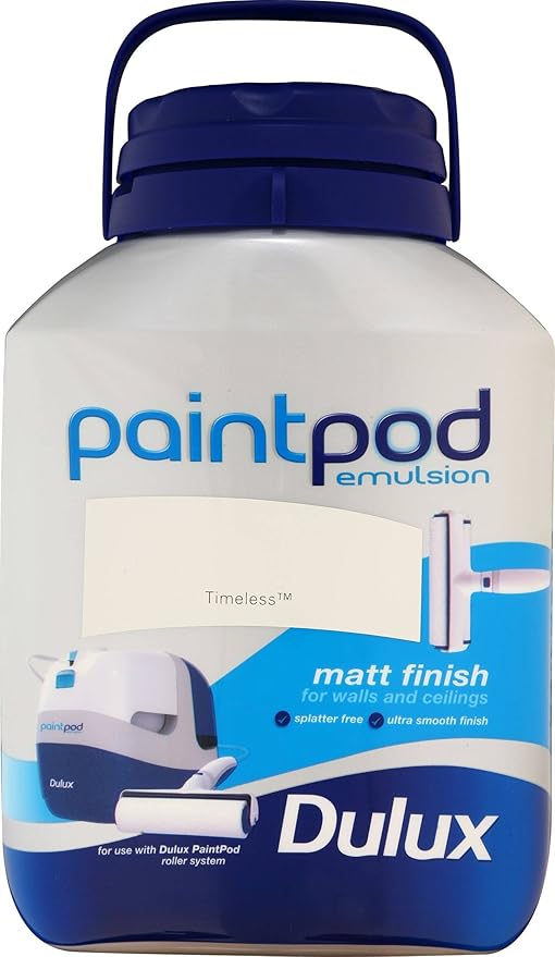 Dulux Paint Pod Matt Timeless 5L: Amazon.co.uk: DIY & Tools