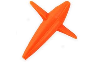 SANHU 5 Inch Trolling Bird Lures – Orange Tuna Teaser & Mahi Mahi Offshore Trolling Lures for Big Game (10 Pack)
