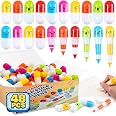 Party Favors For Kids, 48PCS Novelty Ballpoint Pens For Teens Adults, Prizes For Kids Classroom, Stocking Stuffers Goodie Bag Stuffers Carnival Prizes School Classroom Rewards Treasure Box Fillers
