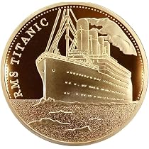 Titanic Coin 100 Year Anniversary Titanic Plated Coin