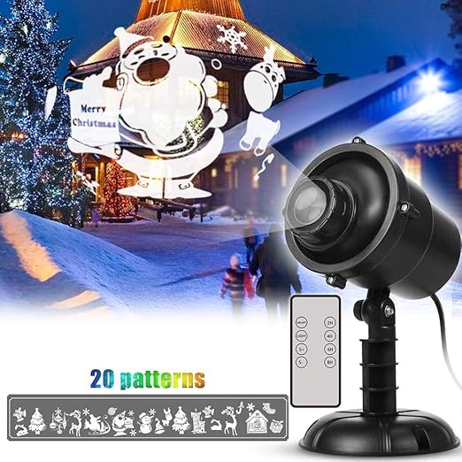 Z·Bling Luces de Proyector de Navidad de Halloween,proyector de 20 ...