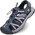 CAMELSPORTS Men's Hiking Sandals Closed Toe Outdoor Beach Sandal Waterproof Sport Fisherman Sandals Water Shoes