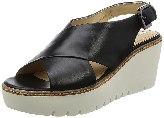 Geox D Domezia C, Damen Sandalen