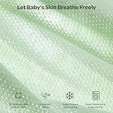 momcozy Baby Swaddle 0-3M 63x25cm 2-Pack Airflow Blue view 2