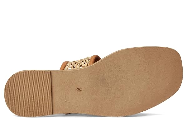 SEYCHELLES WOMEN’S FASHION FLAT SANDAL, BEIGE, 7.5