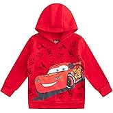 Disney Cars Lightning McQueen Boys Hoodie for Toddler, Little and Big Kids