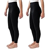 MUK LUKS Womens 2 Pack Leggings