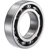 uxcell 6006 Deep Groove Ball Bearings 30x55x13mm Chrome Steel, Open Type | C3 Clearance